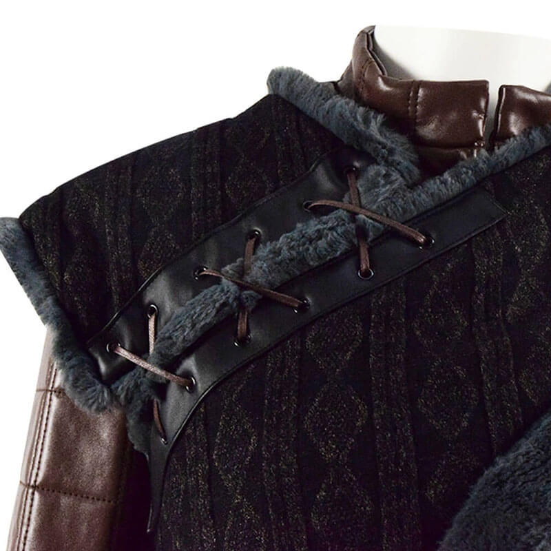 Game of thrones Season 8 Arya Stark Cosplay Costume For Halloween 2019 - Image 4