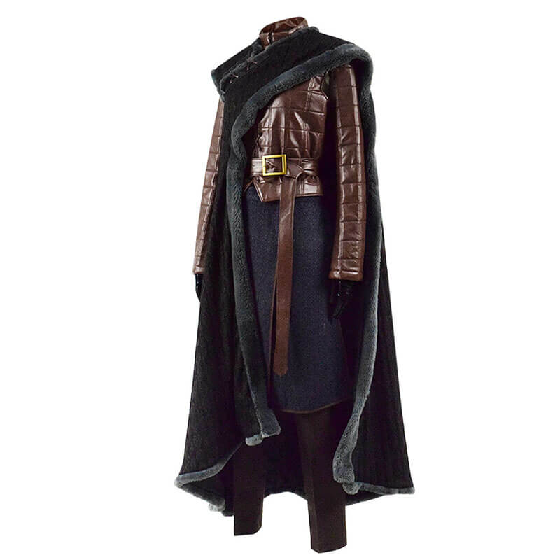 Game of thrones Season 8 Arya Stark Cosplay Costume For Halloween 2019 - Image 2