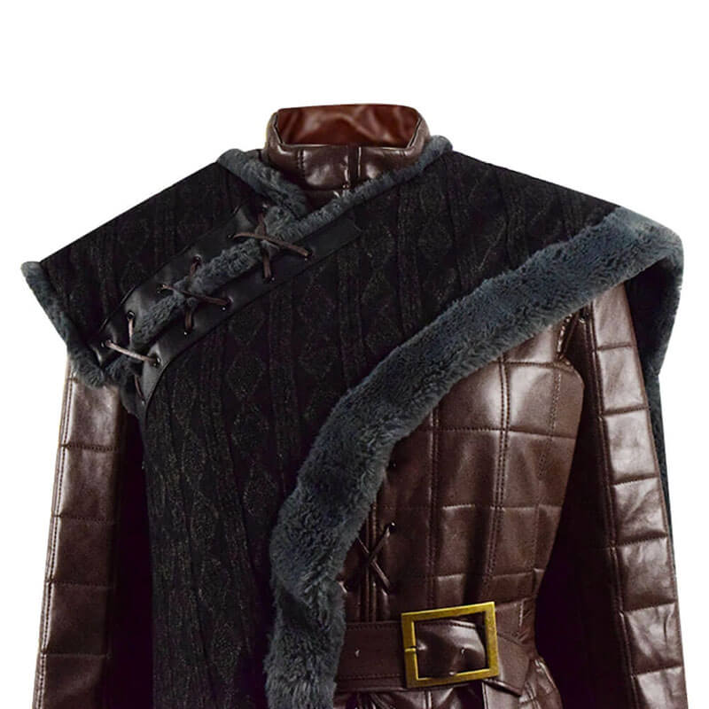 Game of thrones Season 8 Arya Stark Cosplay Costume For Halloween 2019 - Image 7