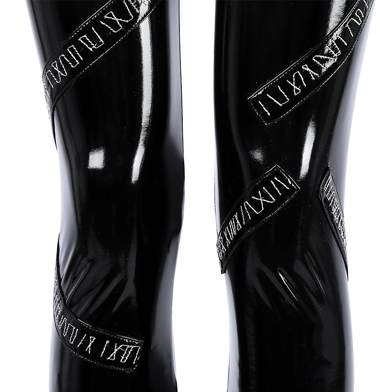 Batman Returns Catwomen Cosplay Costume Dark Jumpsuit Halloween Who Cosplay - Image 16