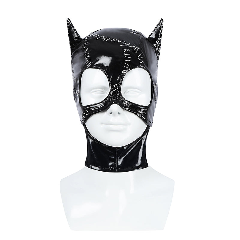 Batman Returns Catwomen Cosplay Costume Dark Jumpsuit Halloween Who Cosplay - Image 24