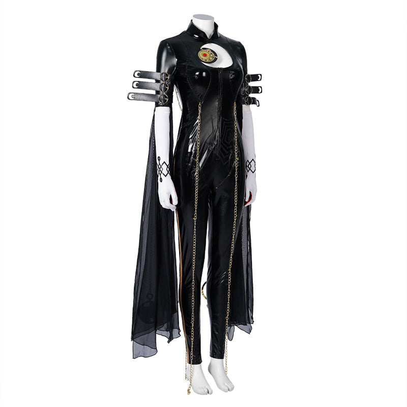 Bayonetta Cosplay Costume Game Umbra Witch Suit Evil Girl Cereza Halloween Outfit - Image 4