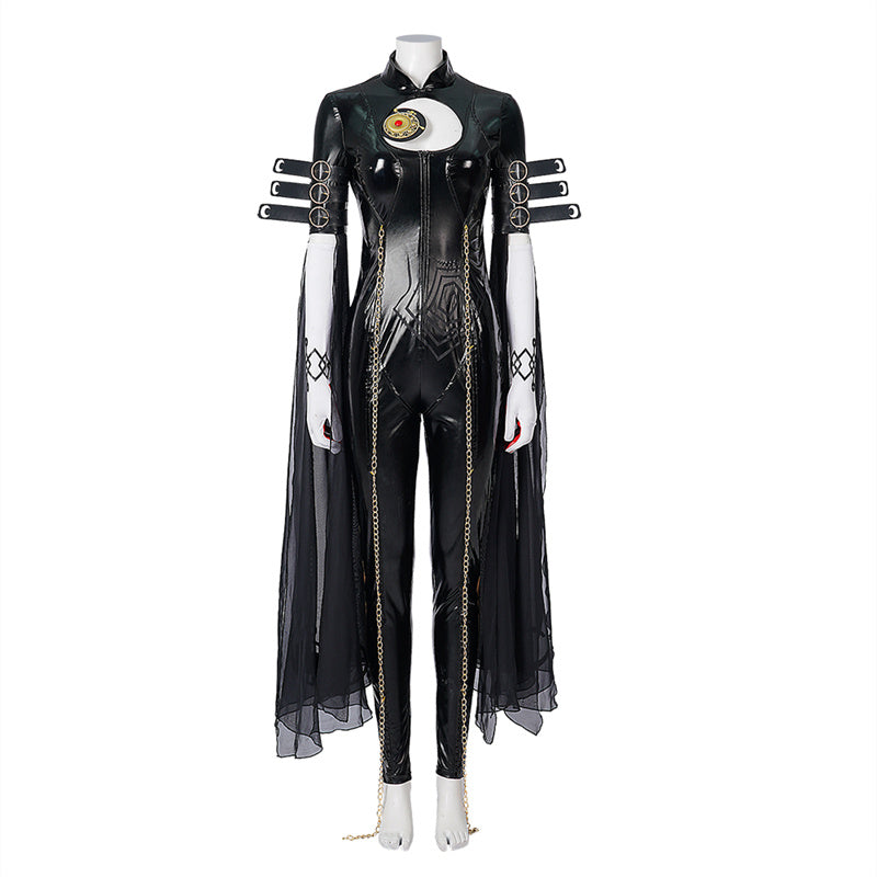 Bayonetta Cosplay Costume Game Umbra Witch Suit Evil Girl Cereza Halloween Outfit - Image 2