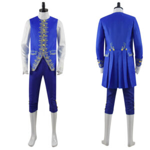 Beauty and the Beast Prince Adam Costumes Halloween Cosplay Suit for Men