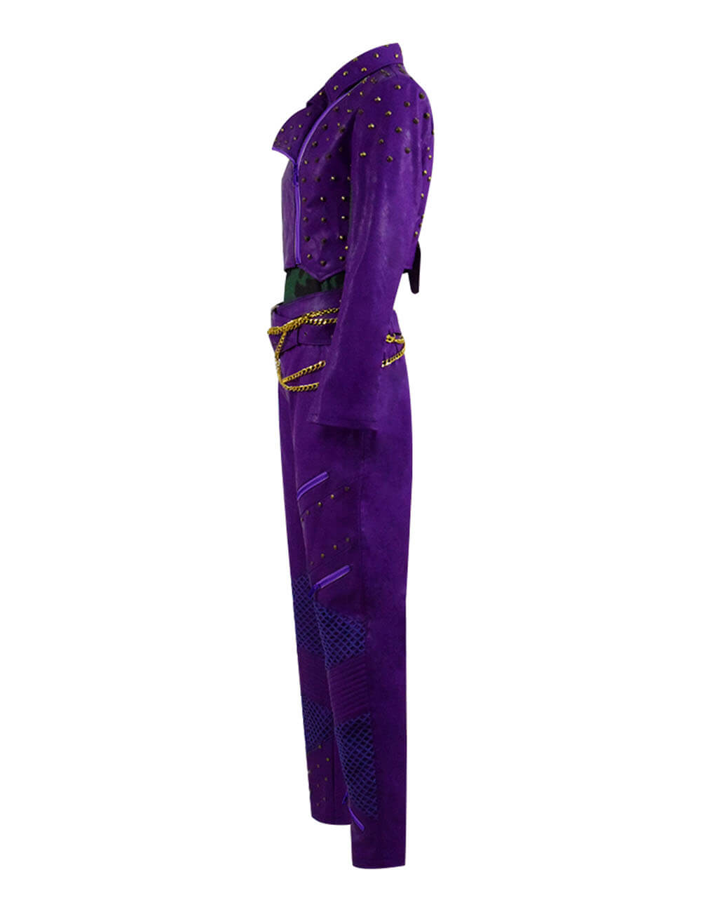 Descendants Costumes Mal Dress Outfit Kids Adults Halloween Party Cosplay Costume - Image 3