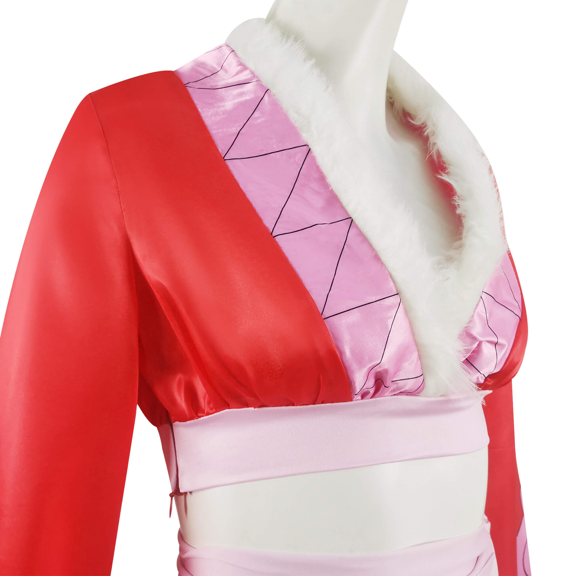 Boa Hancock Cheongsam Dress Anime One Piece Dress Halloween Outfit - Image 7