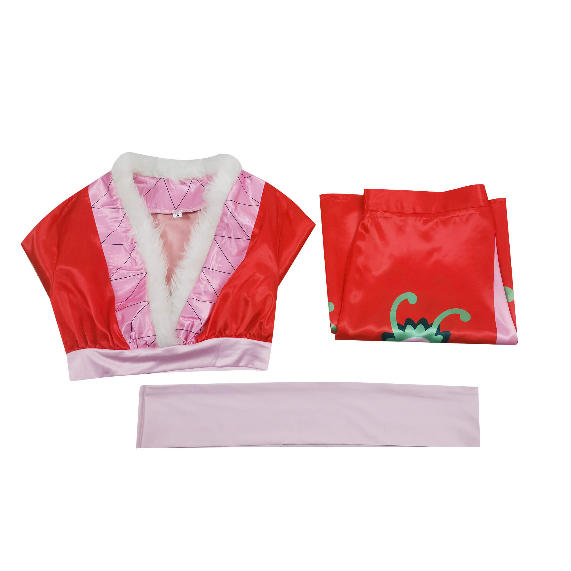 Boa Hancock Cheongsam Dress Anime One Piece Dress Halloween Outfit - Image 6
