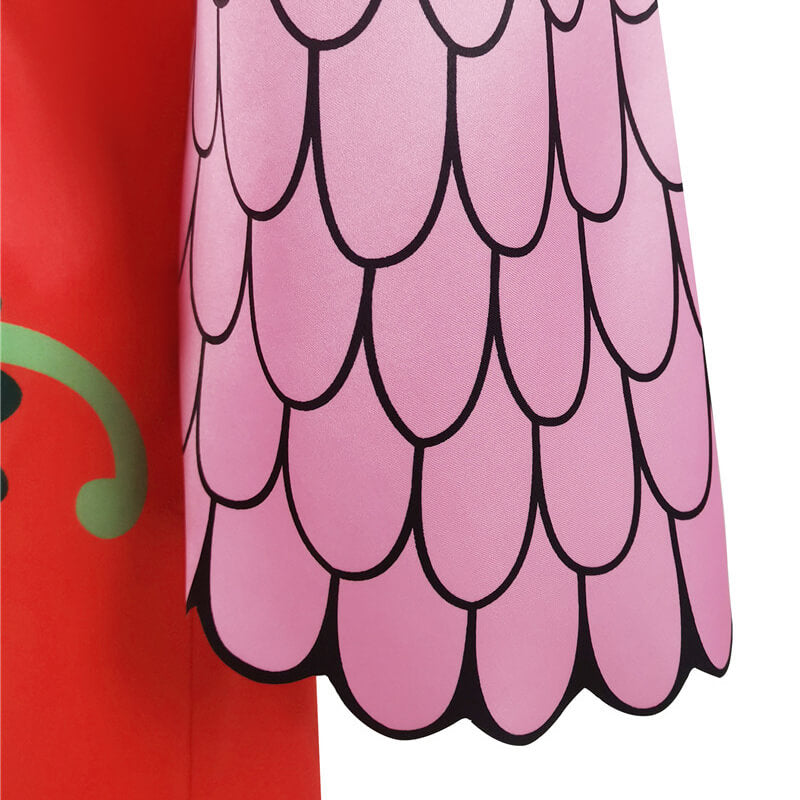 Boa Hancock Cheongsam Dress Anime One Piece Dress Halloween Outfit - Image 10