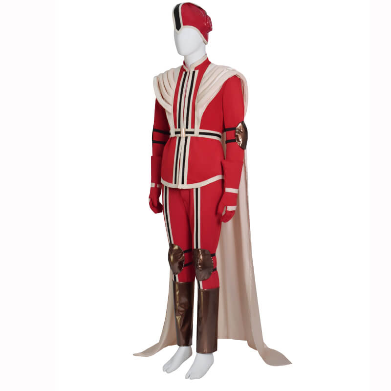 Doctor Who Chancellery Guards Uniform Cosplay Costume with Hat and Cloak - Image 4