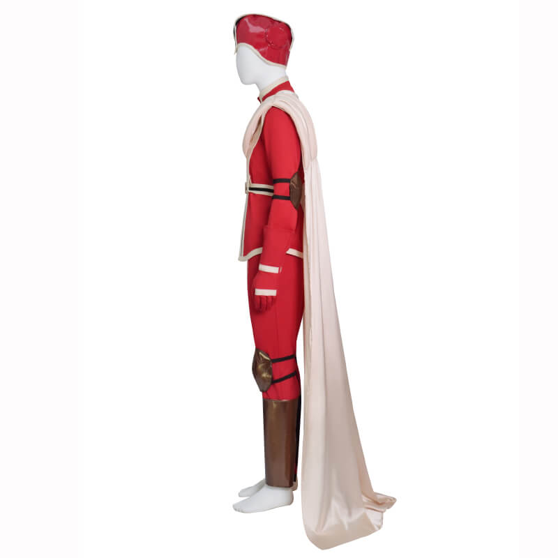 Doctor Who Chancellery Guards Uniform Cosplay Costume with Hat and Cloak - Image 3
