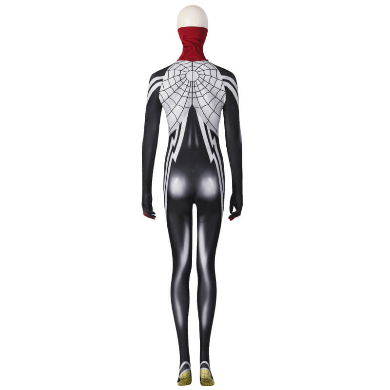 Cindy Moon Silk Costume Spider-Man Bodysuit Cosplay Jumpsuit for Women Halloween Carnival Suit - Image 13