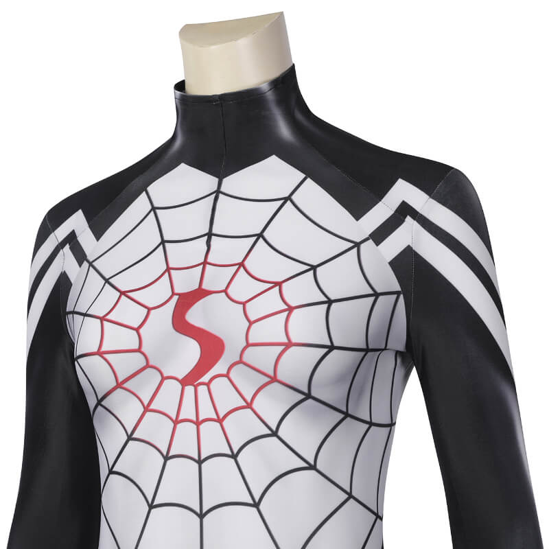 Cindy Moon Silk Costume Spider-Man Bodysuit Cosplay Jumpsuit for Women Halloween Carnival Suit - Image 14
