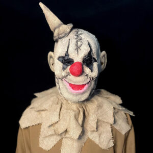 Clown Scarecrow Mask Burlap Sack Mask Joker Halloween Ends Scarecrow Mask