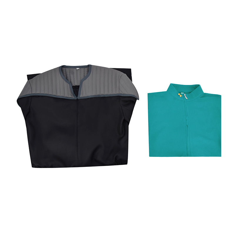 Star Trek: Resurgence Cosplay Costume Commander Westbrook Uniform Halloween Outfit Blue Shirt Version - Image 11