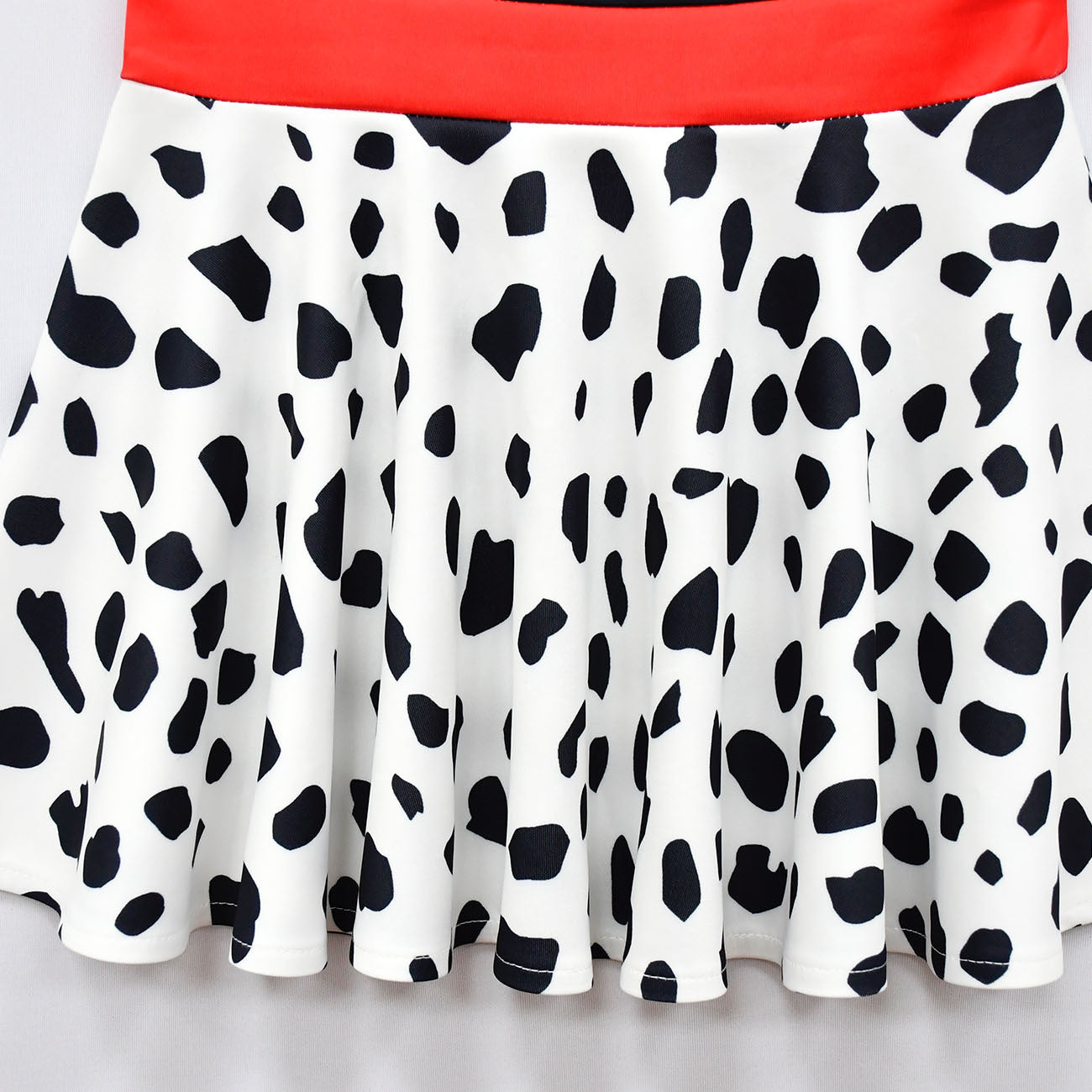Kids Cruella Dress 2021 Cruella Dalmatian Dress Girls Halloween Cosplay Costumes - Image 17