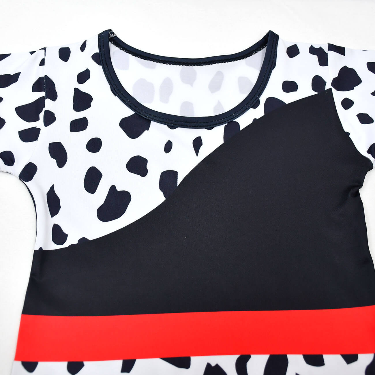 Kids Cruella Dress 2021 Cruella Dalmatian Dress Girls Halloween Cosplay Costumes - Image 11
