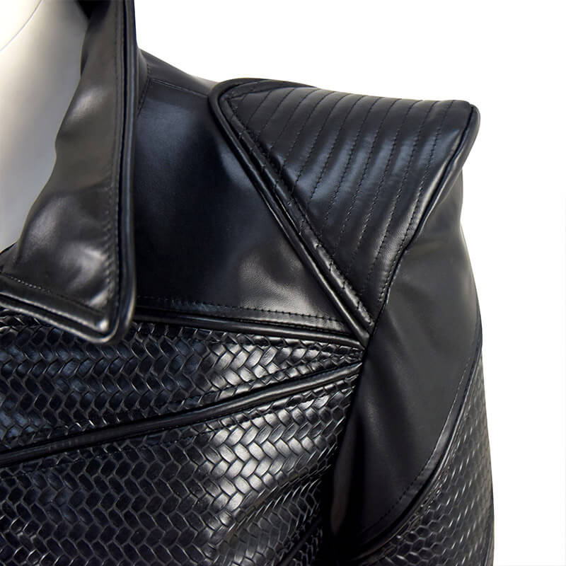 Cruella Black Leather Jacket 2021 Cruella de Vil Halloween Carnival Suit Cosplay Costumes - Image 7