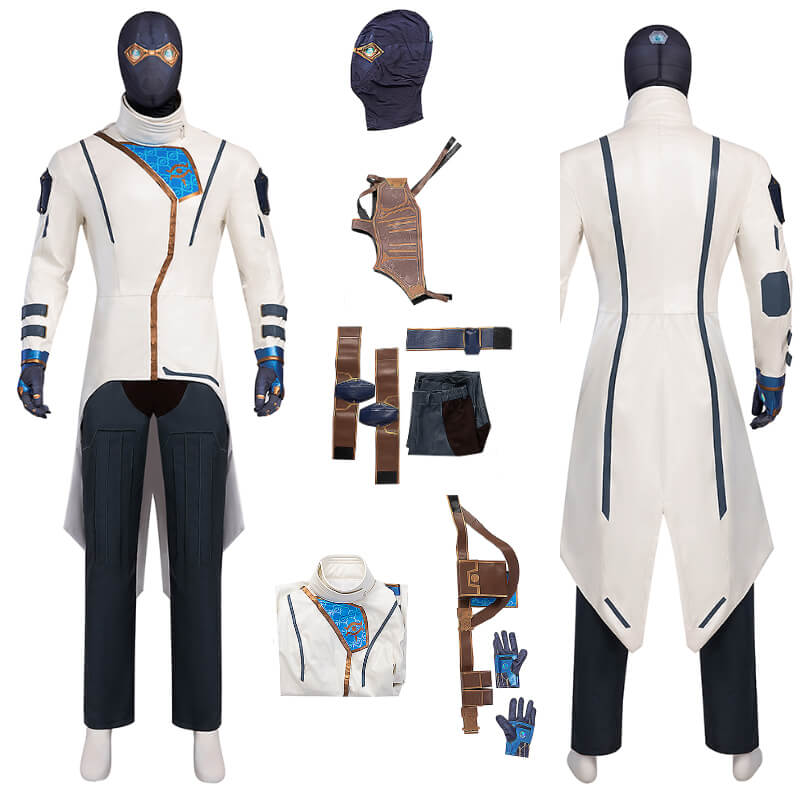 Cypher Costume Valorant 2023 New Cypher Halloween Cosplay Suit Top Level - Image 2