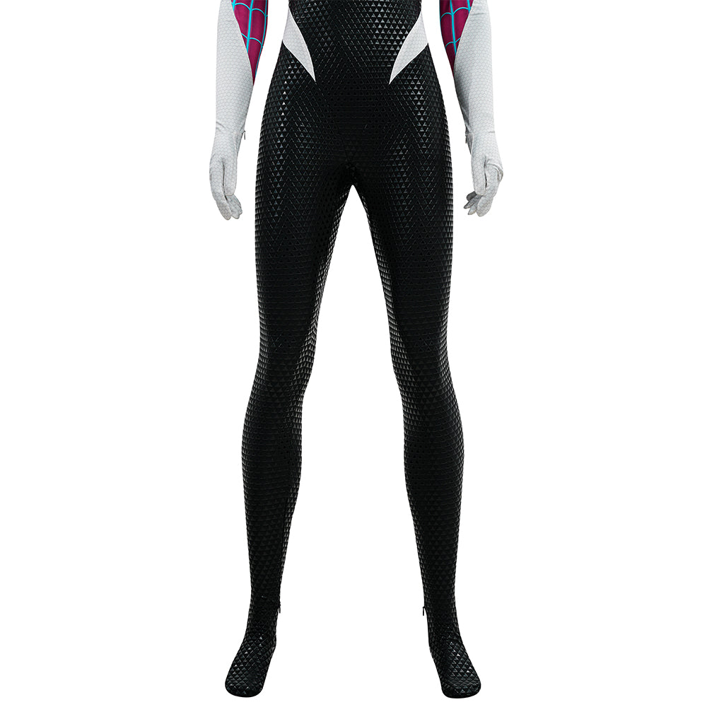 Gwen Stacy Cosplay Across The Spider-Verse Cosplay Costume Halloween Suit - Image 18
