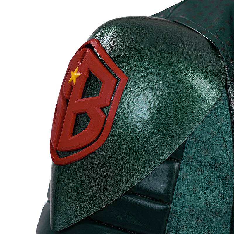 Vought Rising Soldier Boy Cosplay Costume Hardcore Halloween Green Suit - Image 24