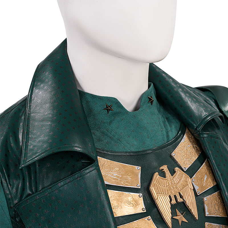Vought Rising Soldier Boy Cosplay Costume Hardcore Halloween Green Suit - Image 10