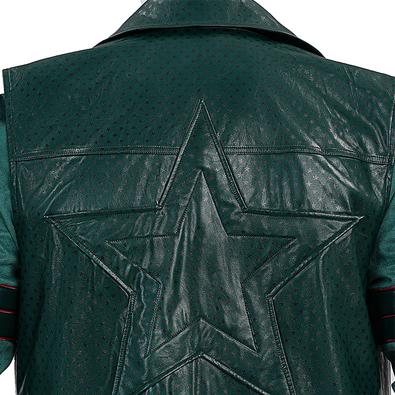 Vought Rising Soldier Boy Cosplay Costume Hardcore Halloween Green Suit - Image 30