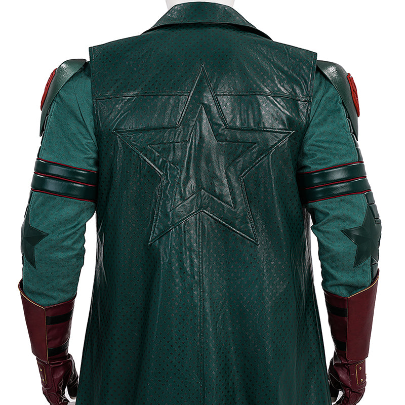 Vought Rising Soldier Boy Cosplay Costume Hardcore Halloween Green Suit - Image 15