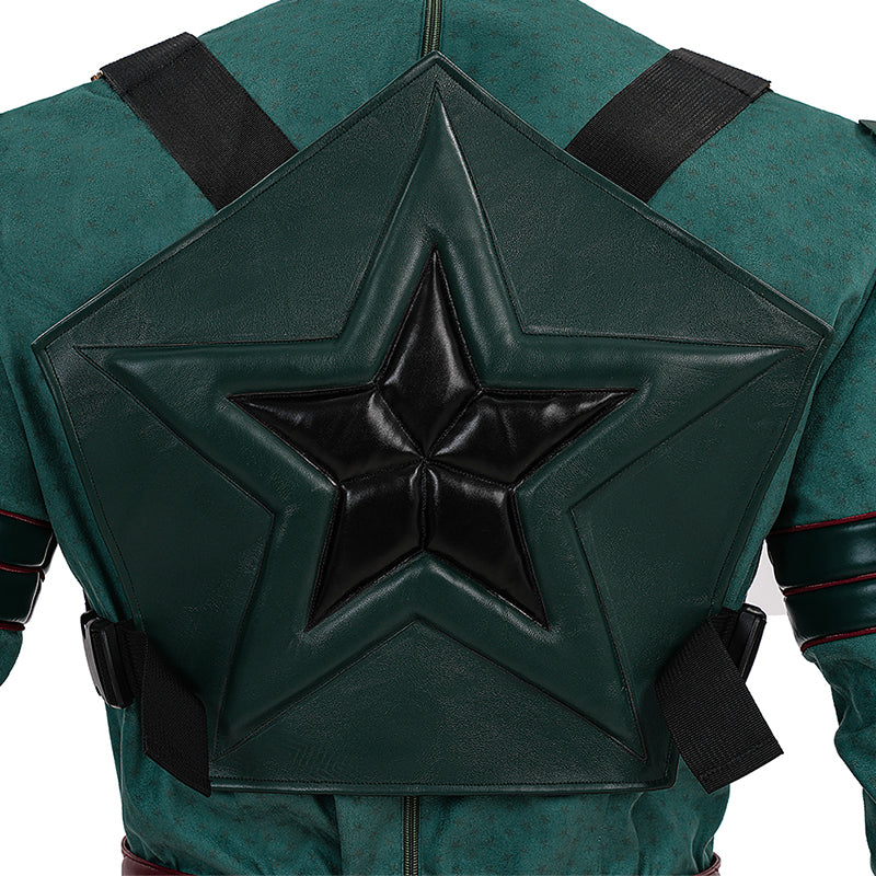 Vought Rising Soldier Boy Cosplay Costume Hardcore Halloween Green Suit - Image 32