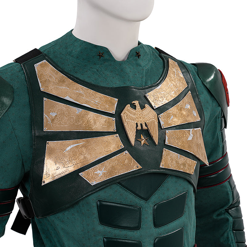 Vought Rising Soldier Boy Cosplay Costume Hardcore Halloween Green Suit - Image 36