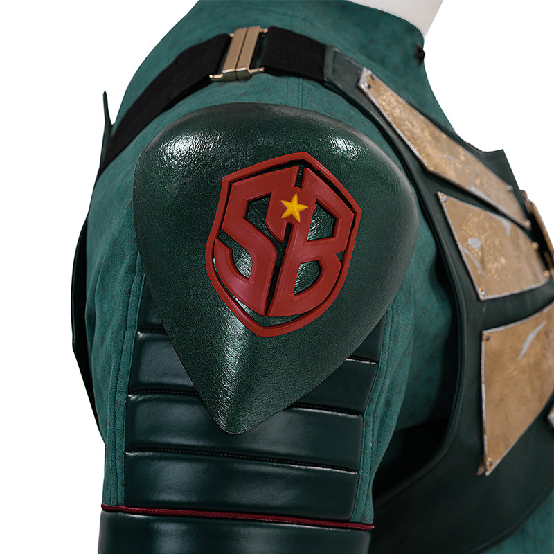 Vought Rising Soldier Boy Cosplay Costume Hardcore Halloween Green Suit - Image 16