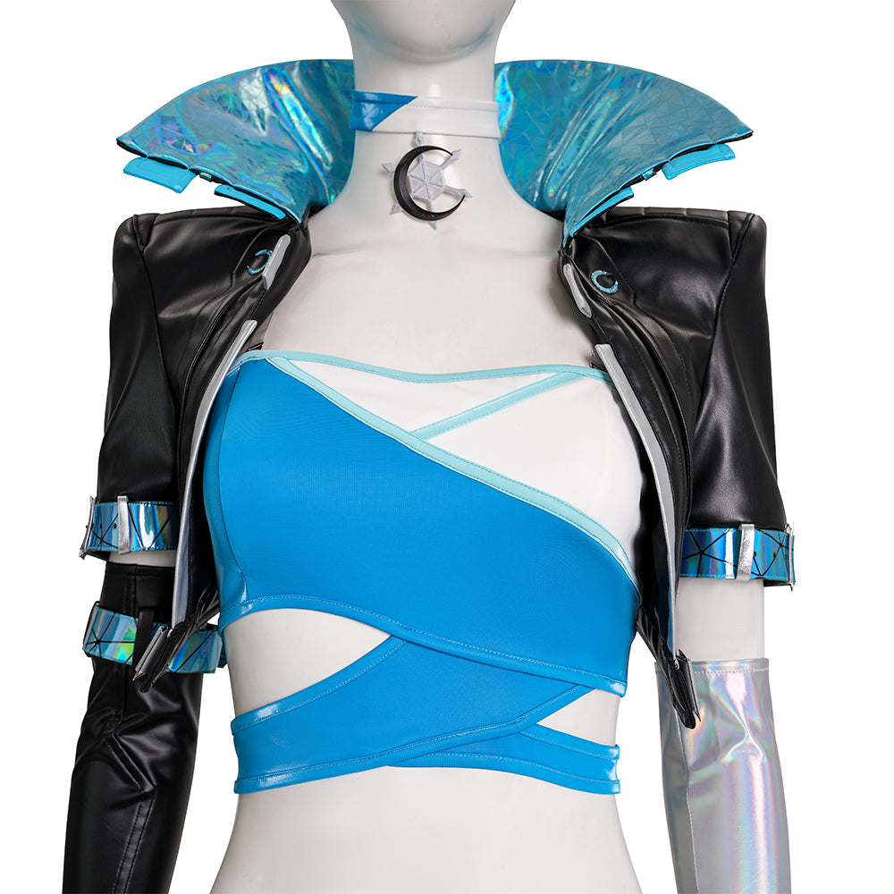 Marvel Rivals Luna Snow Cosplay Costume Halloween Outfit Version 2 - Image 10