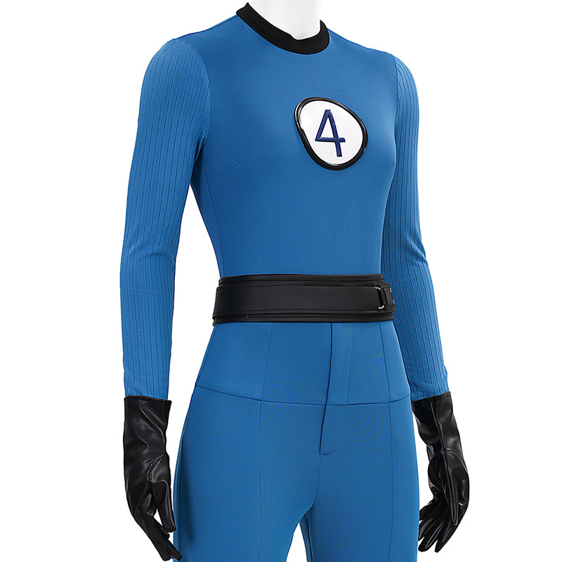 The Fantastic Four Sue Storm Costume Invisible Woman Cosplay Jumpsuit - Image 11