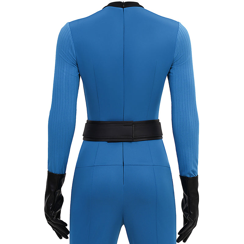 The Fantastic Four Sue Storm Costume Invisible Woman Cosplay Jumpsuit - Image 12