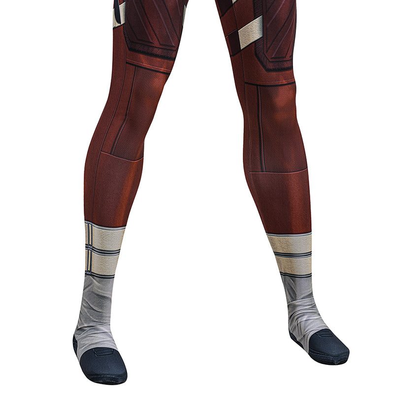 Thunderbolts Red Guardian Cosplay Costume Halloween Jumpsuit Outfit - Image 17