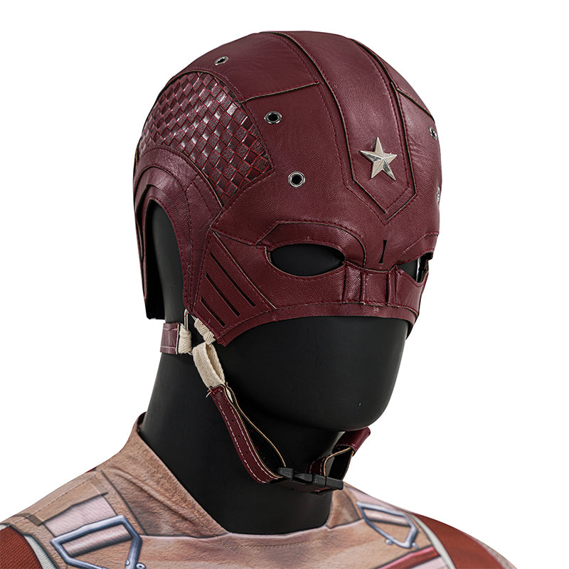 Thunderbolts Red Guardian Cosplay Costume Halloween Jumpsuit Outfit - Image 7