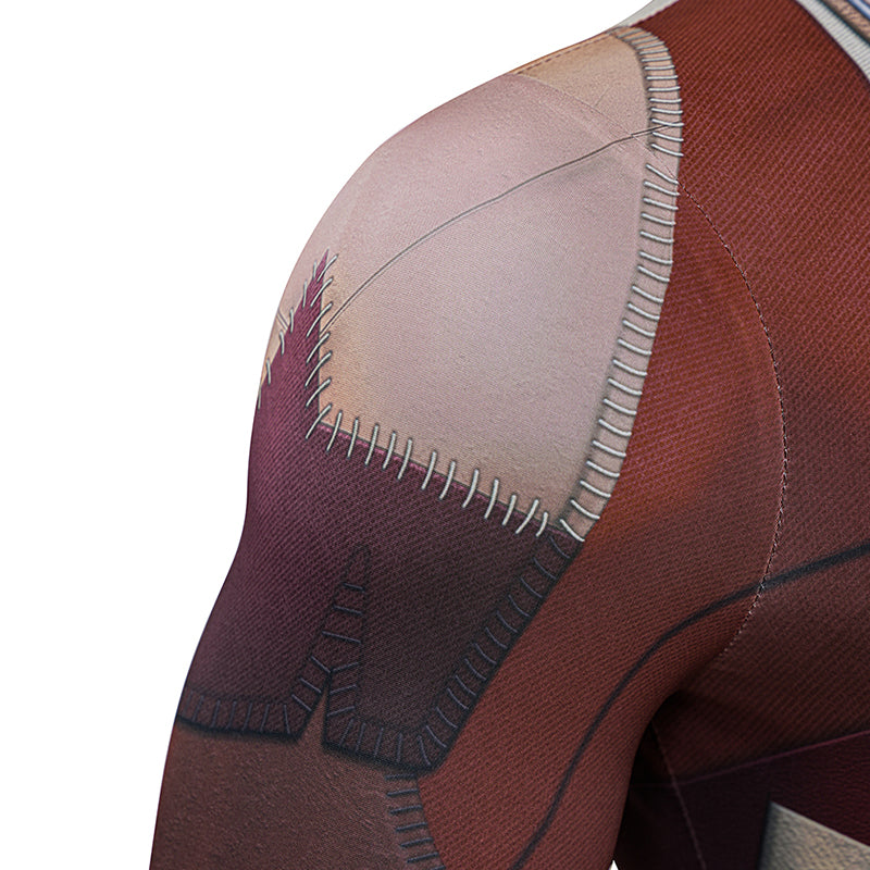 Thunderbolts Red Guardian Cosplay Costume Halloween Jumpsuit Outfit - Image 18