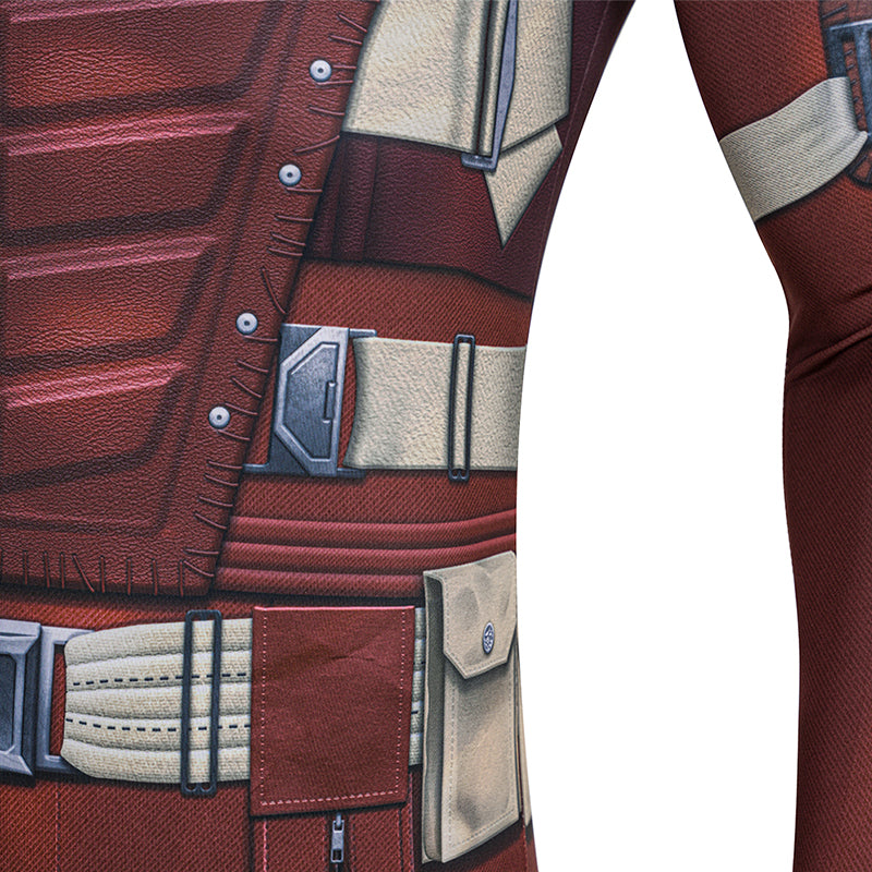 Thunderbolts Red Guardian Cosplay Costume Halloween Jumpsuit Outfit - Image 21