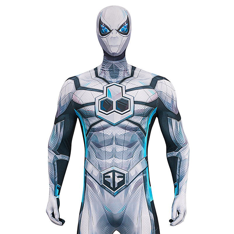 Marvel Rivals Spiderman Future Foundation Cosplay Costume Jumpsuit Halloween Outfit - Image 6