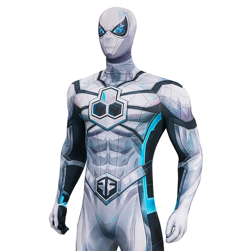 Marvel Rivals Spiderman Future Foundation Cosplay Costume Jumpsuit Halloween Outfit - Image 7