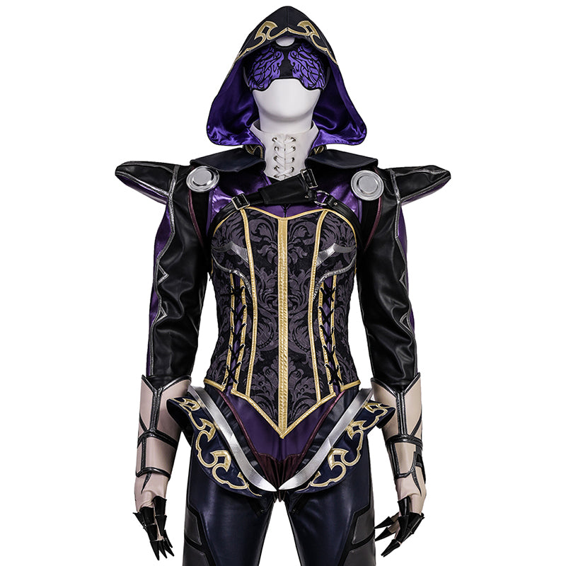 Apex Legends Ash Laced Lethality Skin Cosplay Costume Apex Halloween Outfit - Image 11