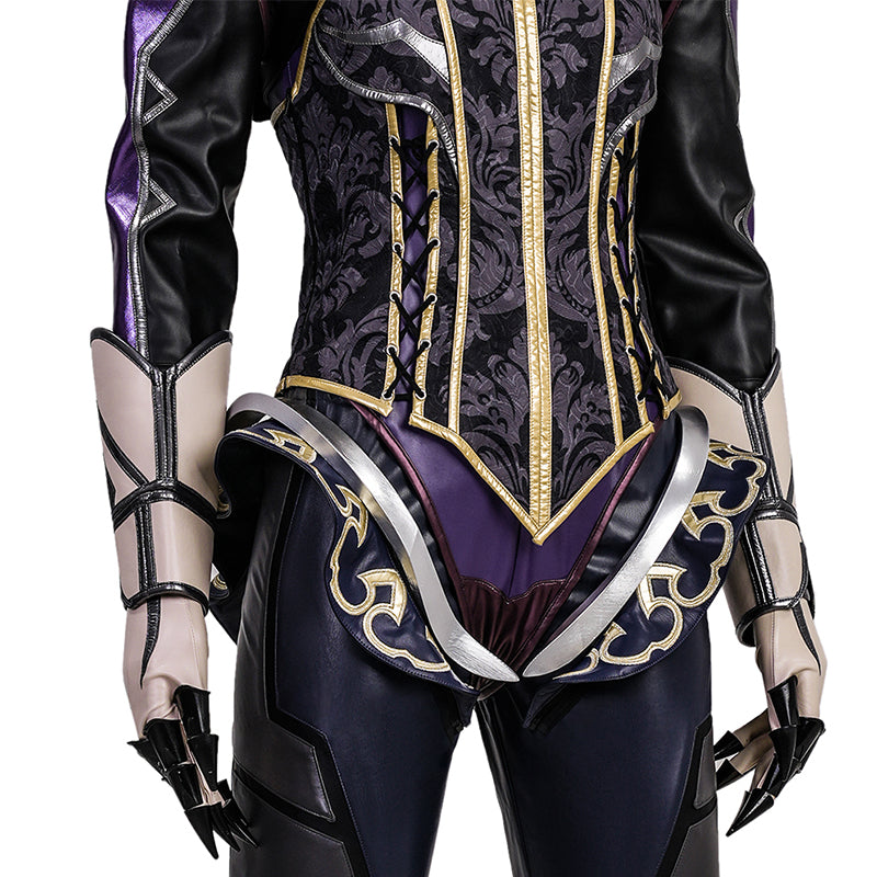 Apex Legends Ash Laced Lethality Skin Cosplay Costume Apex Halloween Outfit - Image 34