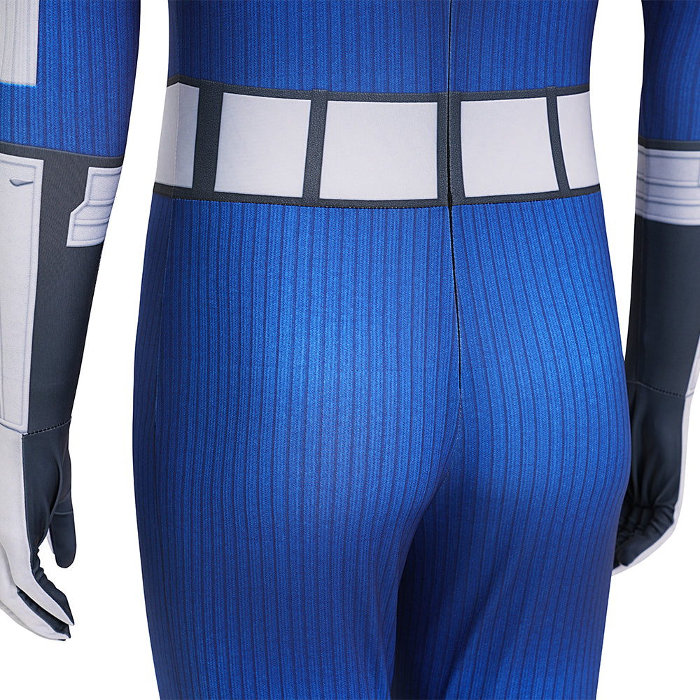 The Fantastic Four First Steps Human Torch Cosplay Costume Jumpsuit Ver2 - Image 7