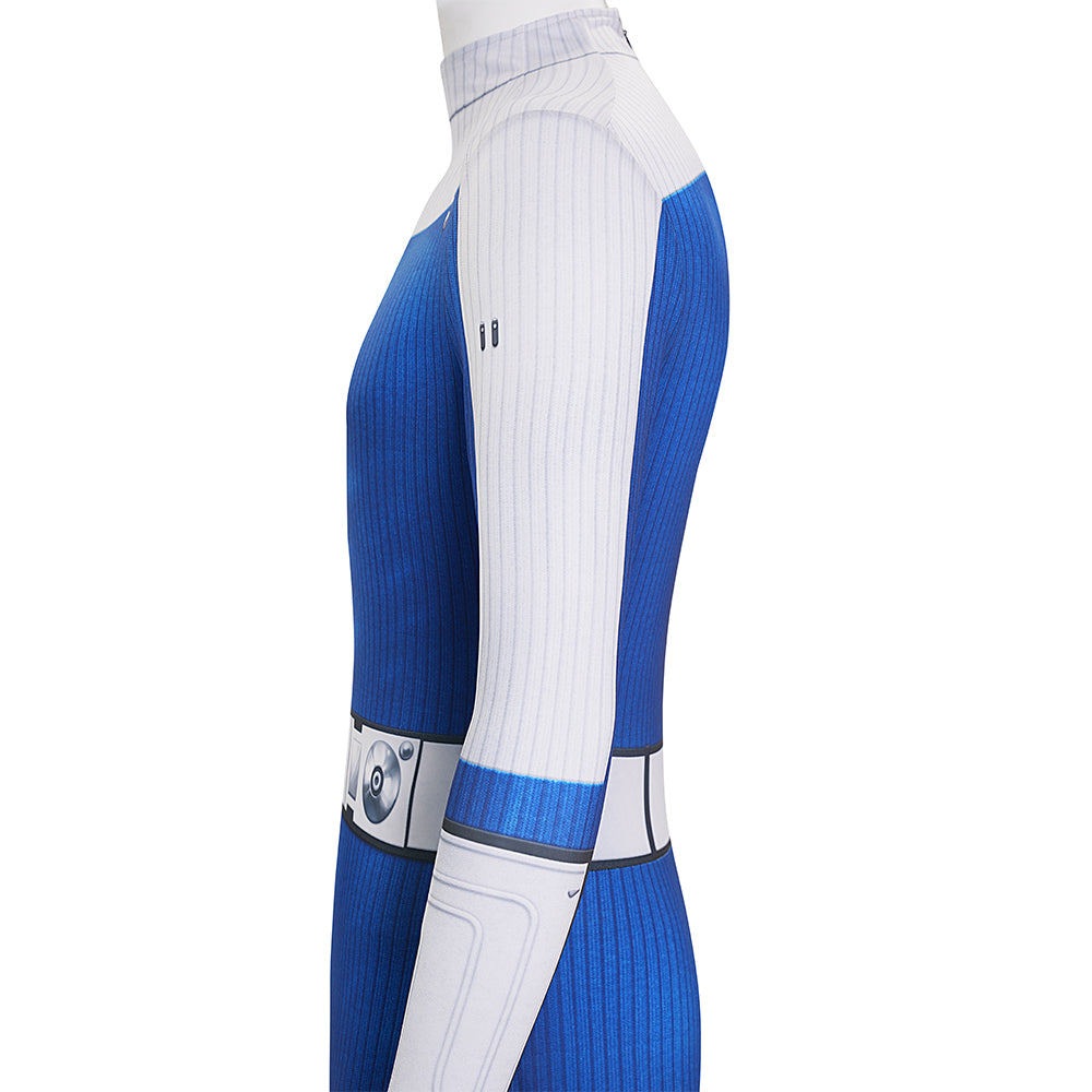 The Fantastic Four First Steps Human Torch Cosplay Costume Jumpsuit Ver2 - Image 8