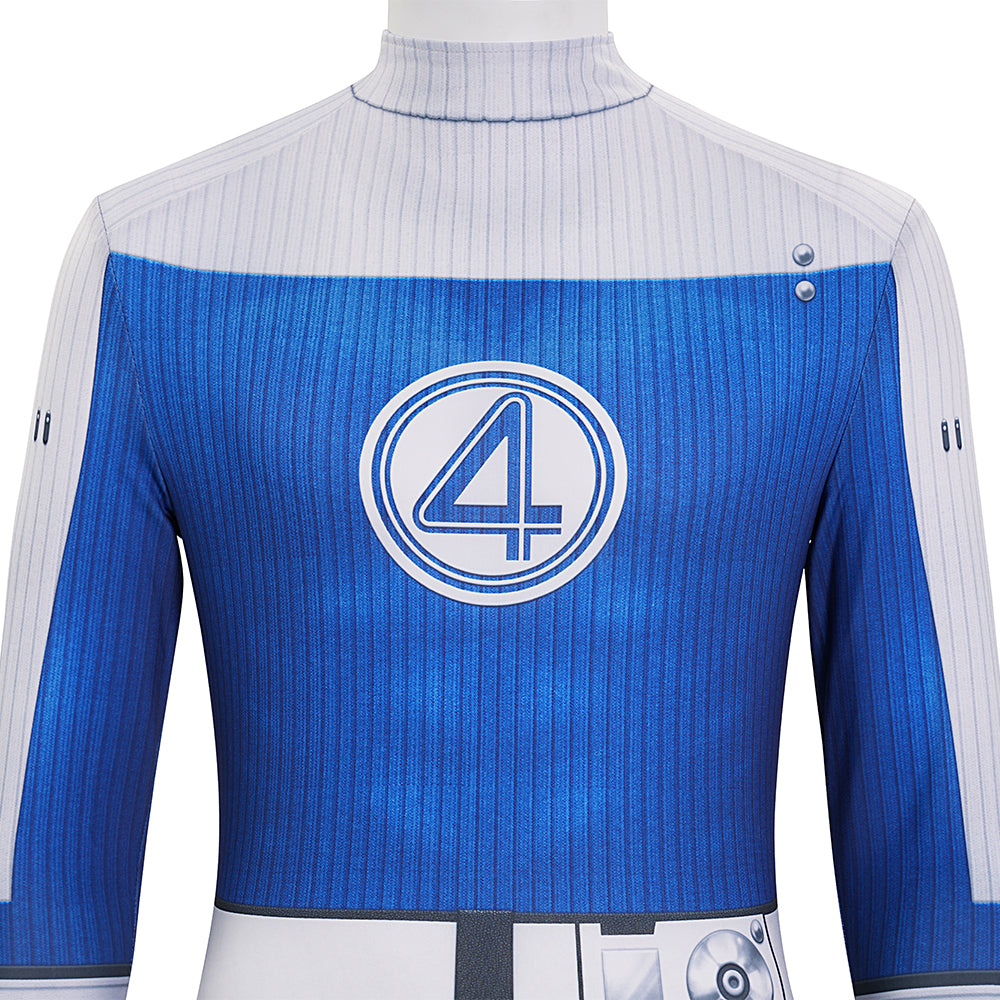 The Fantastic Four First Steps Human Torch Cosplay Costume Jumpsuit Ver2 - Image 9