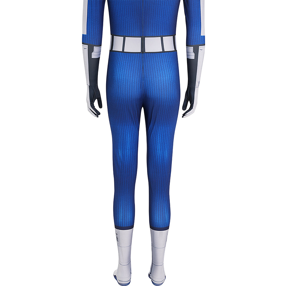 The Fantastic Four First Steps Human Torch Cosplay Costume Jumpsuit Ver2 - Image 14