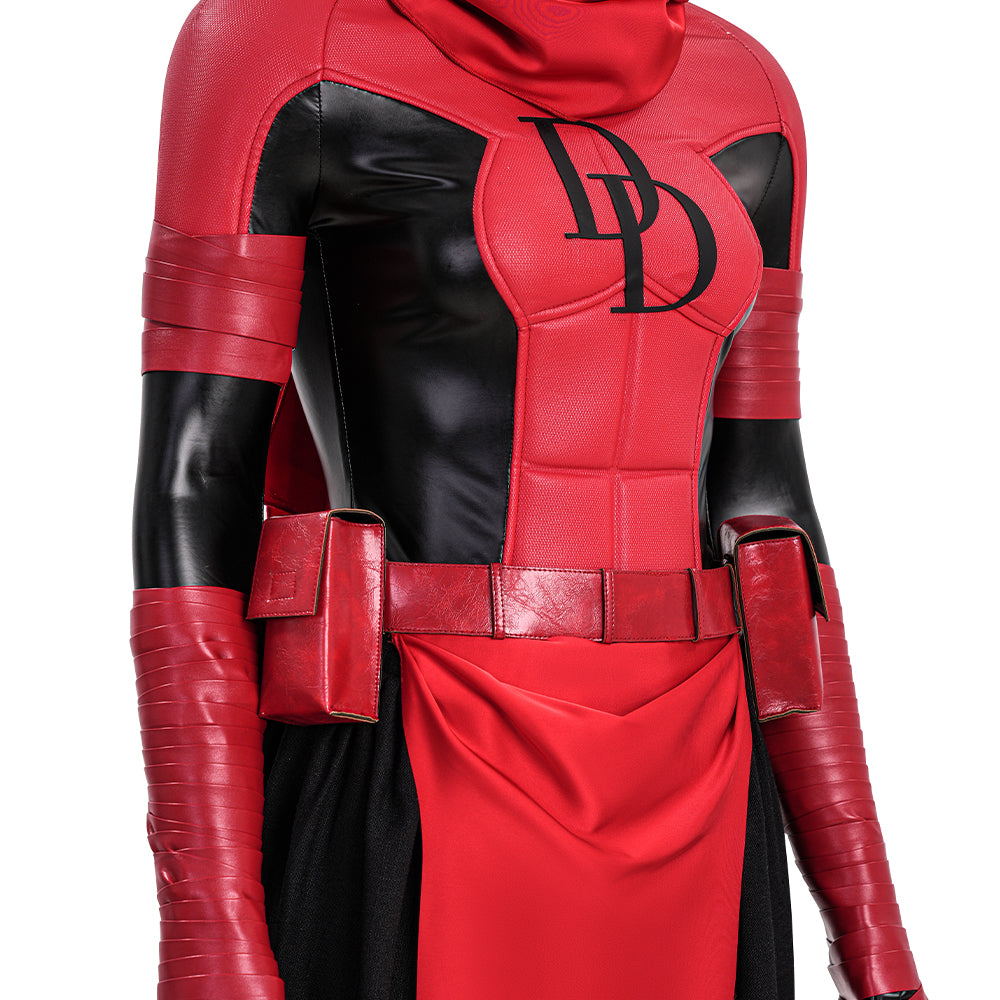 Elektra Daredevil Cosplay Costume Marvel Comics Halloween Outfits Female - Image 14