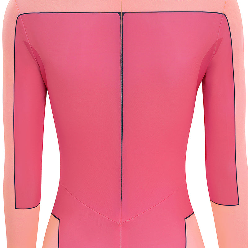 Invincible Atom Eve Cosplay Costume Halloween Pink Jumpsuit - Image 16