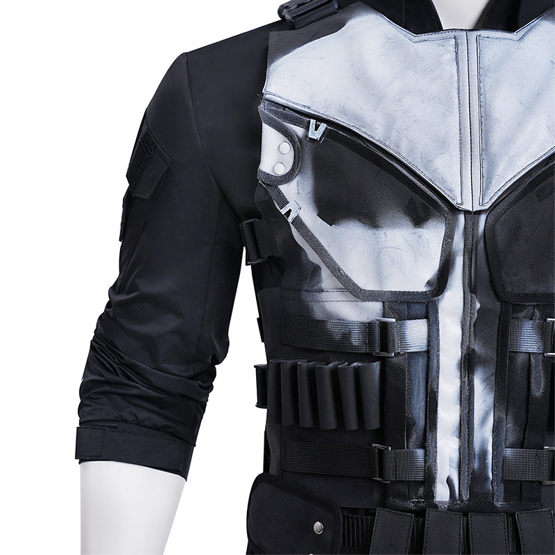 Daredevil Born Again Cosplay Marvel's The Punisher Costume Halloween Outfit - Image 11