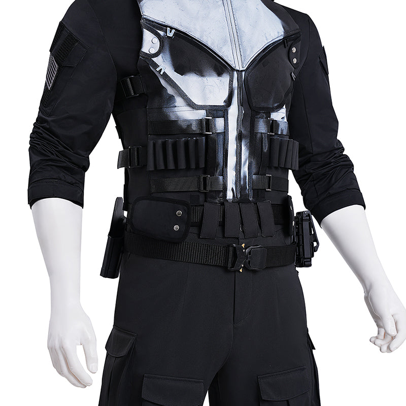 Daredevil Born Again Cosplay Marvel's The Punisher Costume Halloween Outfit - Image 16