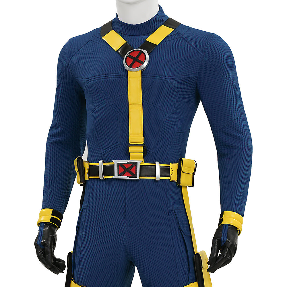 Avengers Doomsday Cyclops Scott Summers Cosplay Costume Halloween Suit - Image 13
